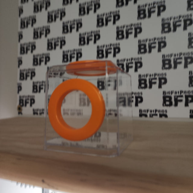 Mini Den Dual Vent 3x3x3 Jumping Spider Enclosure (holds fruit flies)