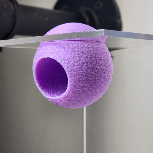 Textured Disco Ball Hide - Magnetic Spider Hide for Jumping Spiders