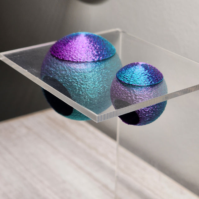 Textured Disco Ball Hide - Magnetic Spider Hide for Jumping Spiders