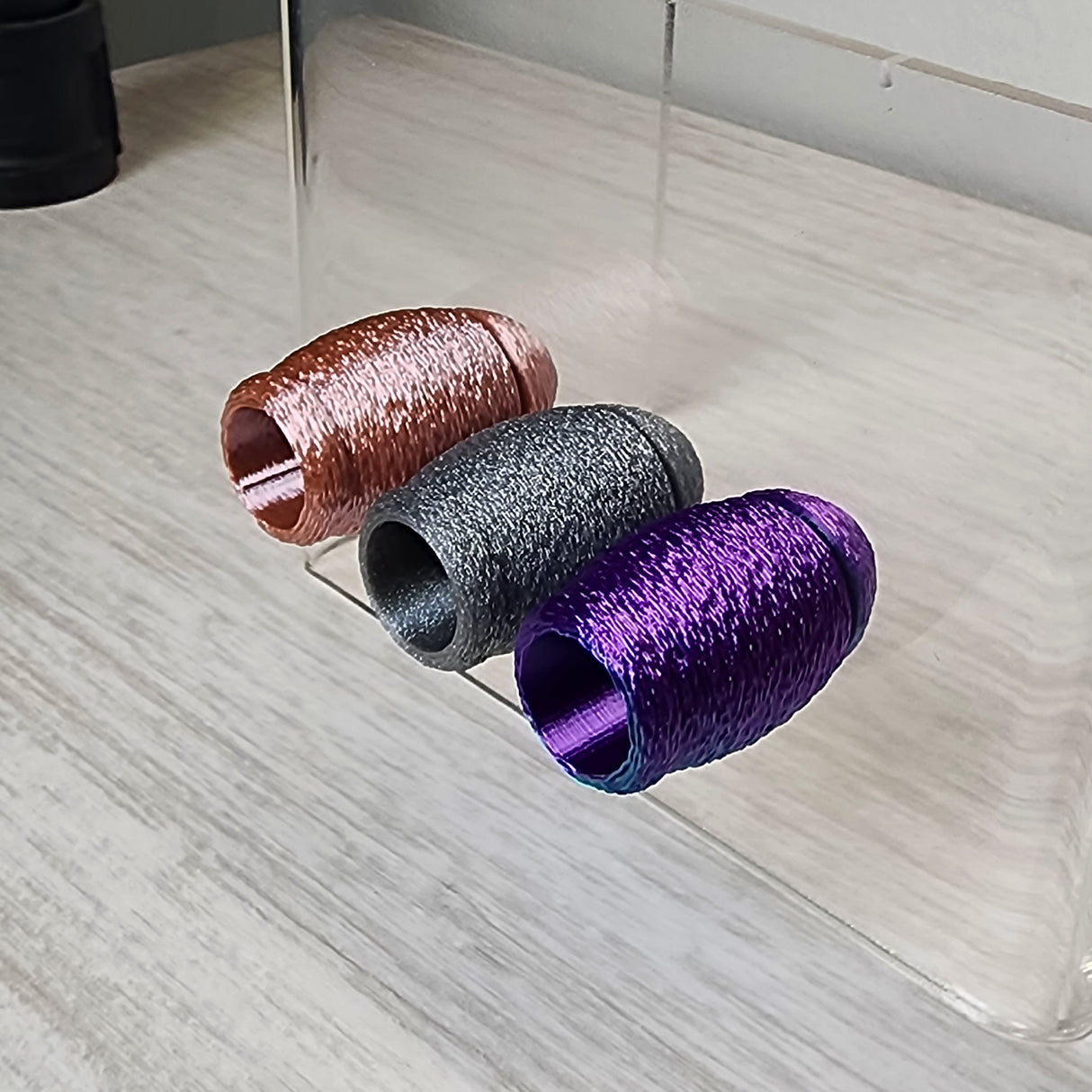 Fuzzy Bumble Jumping Spider HIdes in 2 sizes and several colors