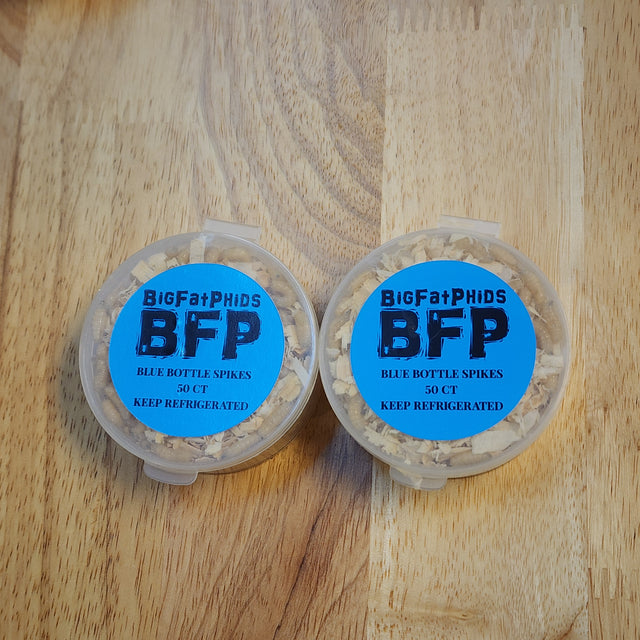 Blue Bottle Spikes 50 Packs