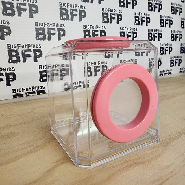 Mini Den Dual Vent 3x3x3 Jumping Spider Enclosure (holds fruit flies)