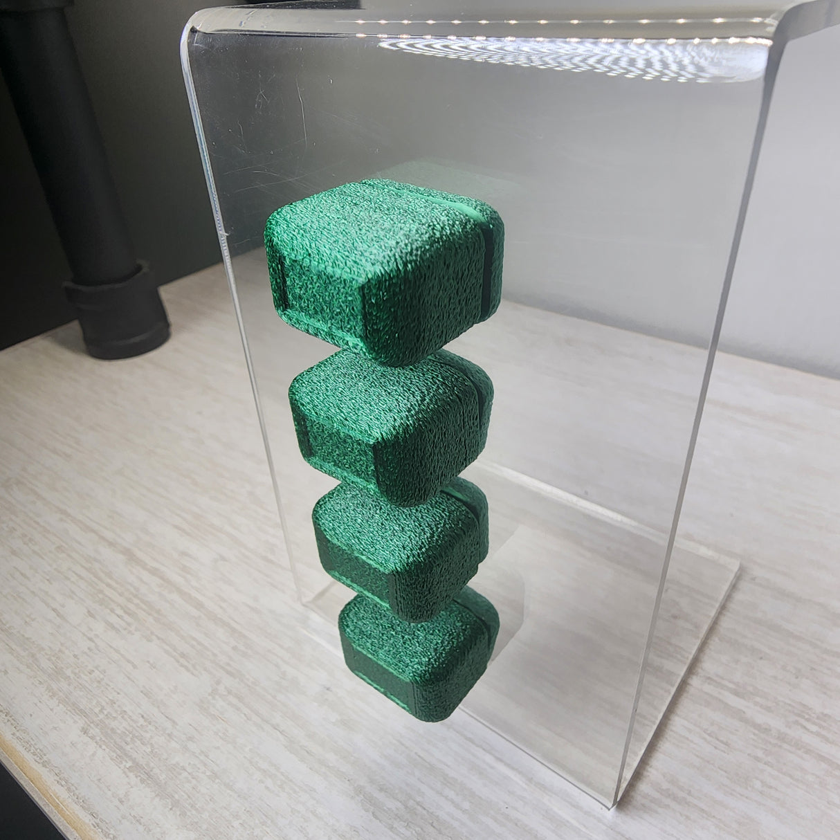 Fuzzy Block Decor for Jumping Spiders 1 and 4 CT