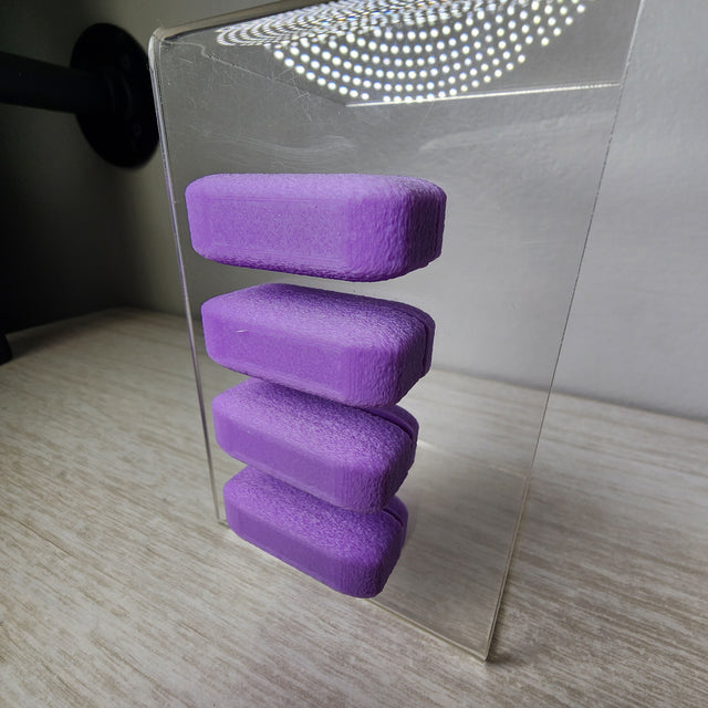 Fuzzy Brick Decor for Jumping Spiders 1 and 4 CT