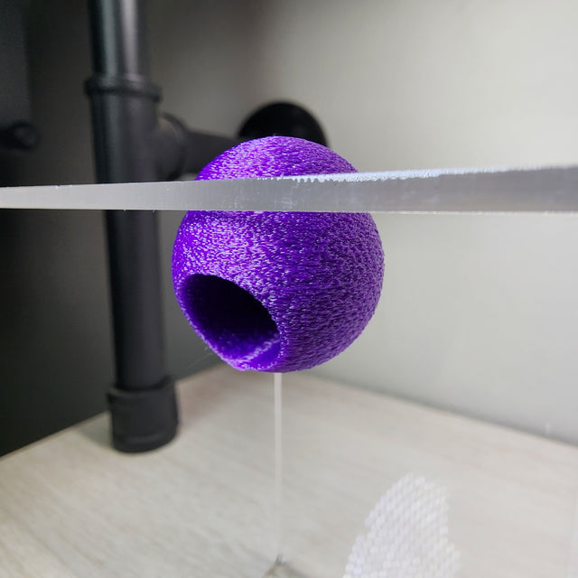 Textured Disco Ball Hide - Magnetic Spider Hide for Jumping Spiders