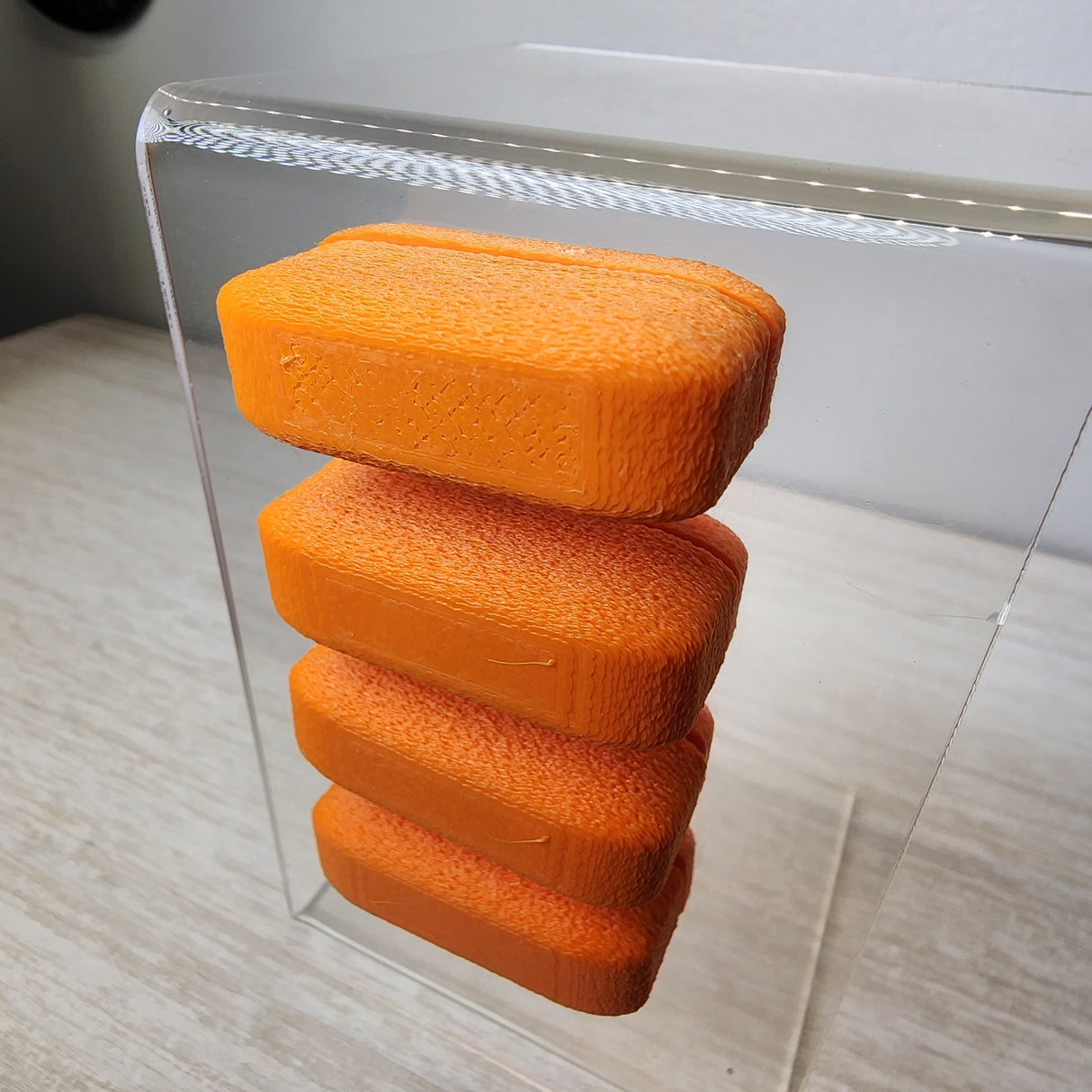 Fuzzy Brick Decor for Jumping Spiders 1 and 4 CT