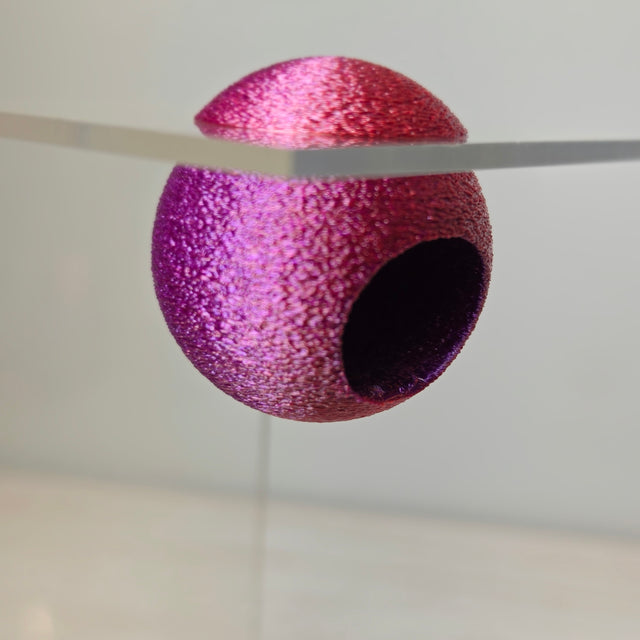 Textured Disco Ball Hide - Magnetic Spider Hide for Jumping Spiders