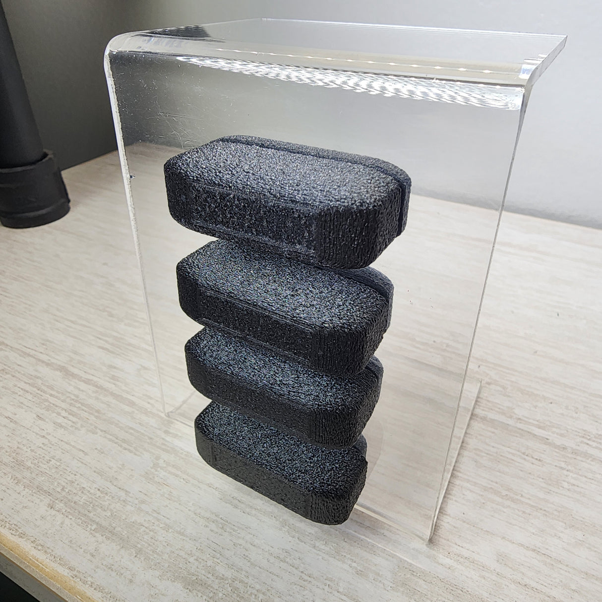 Fuzzy Brick Decor for Jumping Spiders 1 and 4 CT