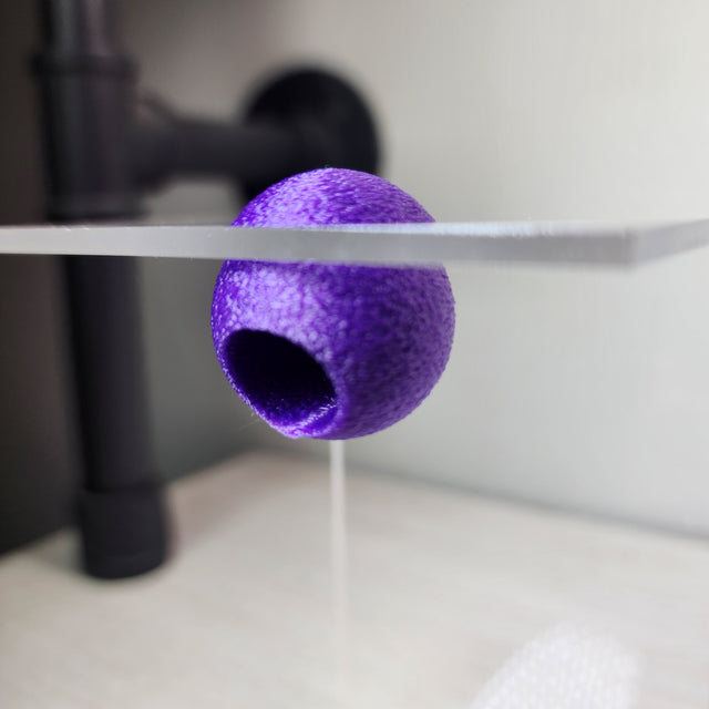 Textured Disco Ball Hide - Magnetic Spider Hide for Jumping Spiders