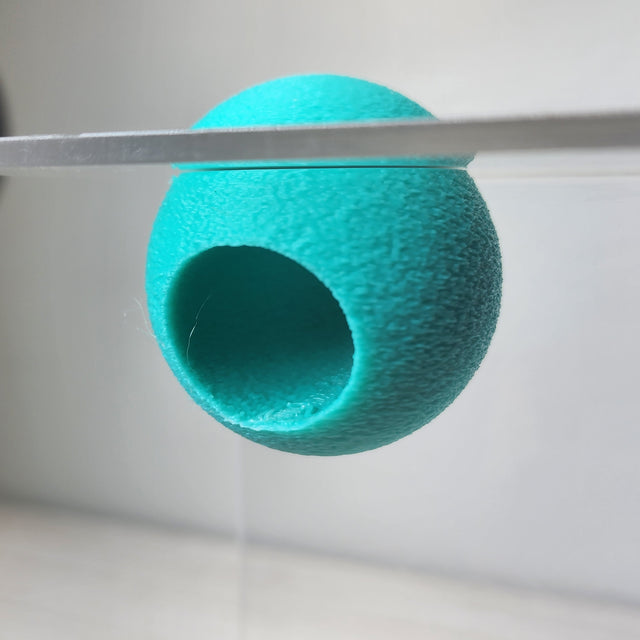 Textured Disco Ball Hide - Magnetic Spider Hide for Jumping Spiders