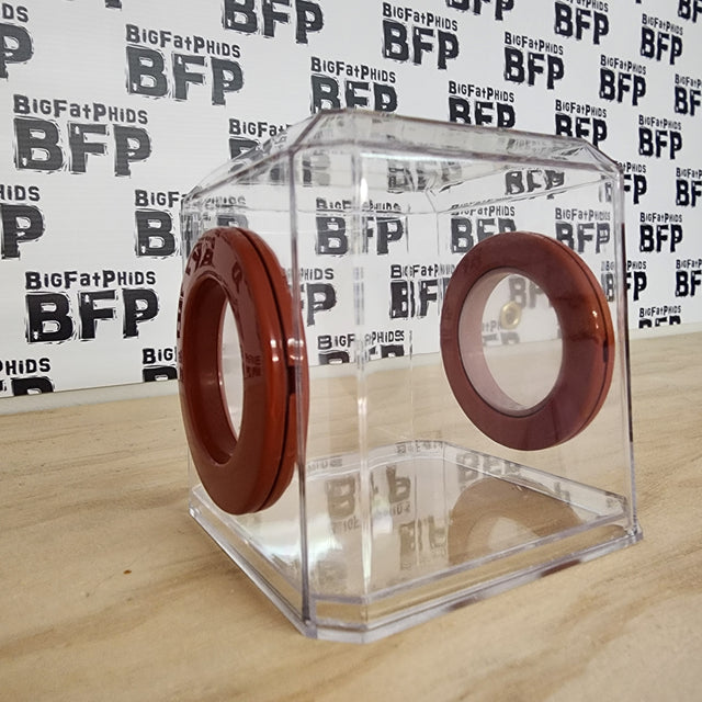 Mini Den Flat Top 3x3x3 Jumping Spider Enclosure (holds fruit flies)