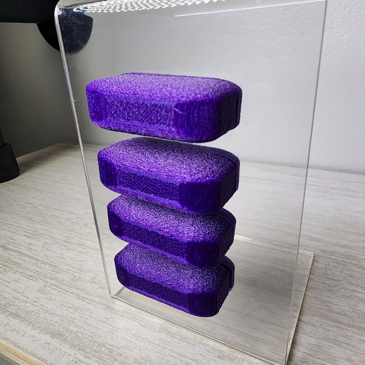 Fuzzy Brick Decor for Jumping Spiders 1 and 4 CT