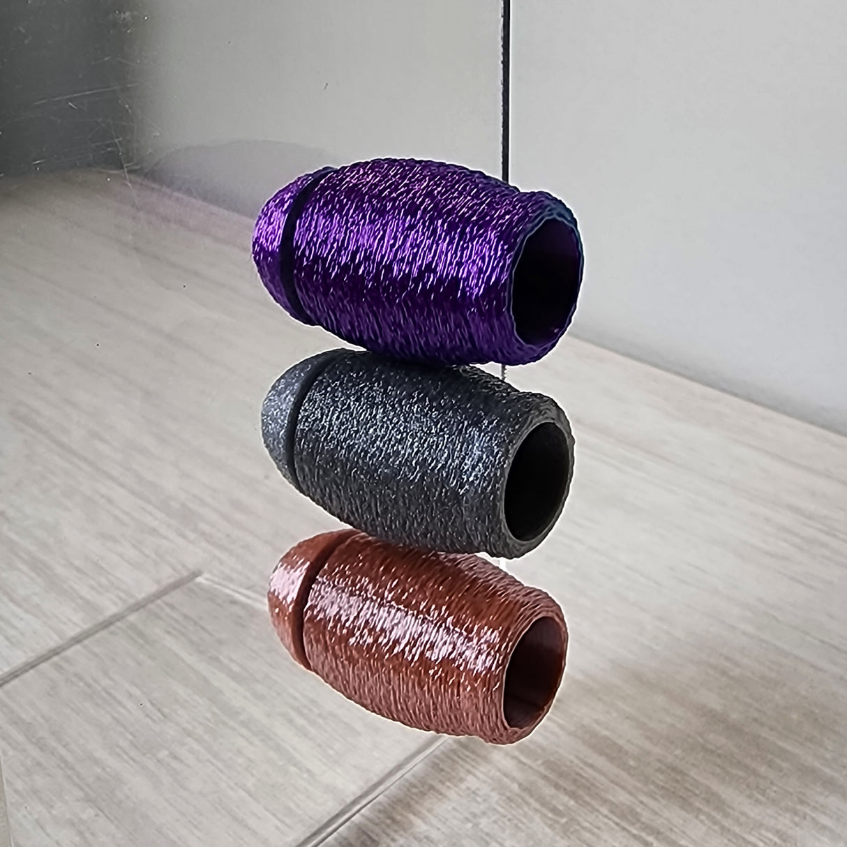 Fuzzy Bumble Jumping Spider HIdes in 2 sizes and several colors