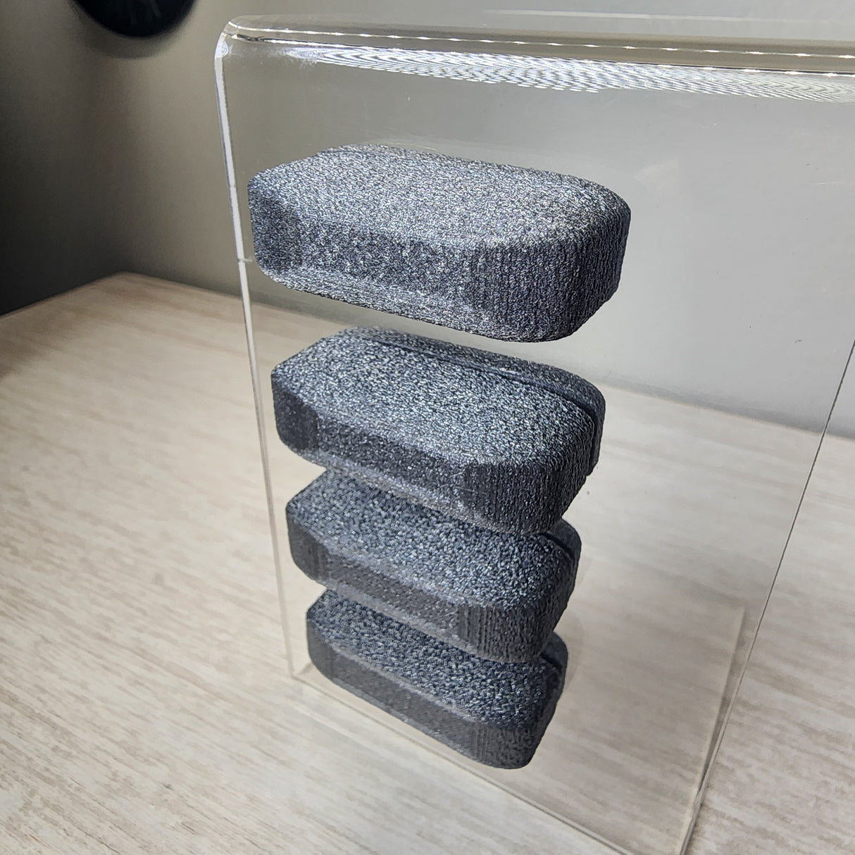 Fuzzy Brick Decor for Jumping Spiders 1 and 4 CT