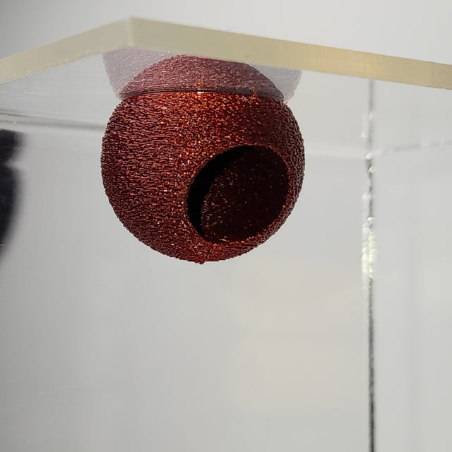 Textured Disco Ball Hide - Magnetic Spider Hide for Jumping Spiders