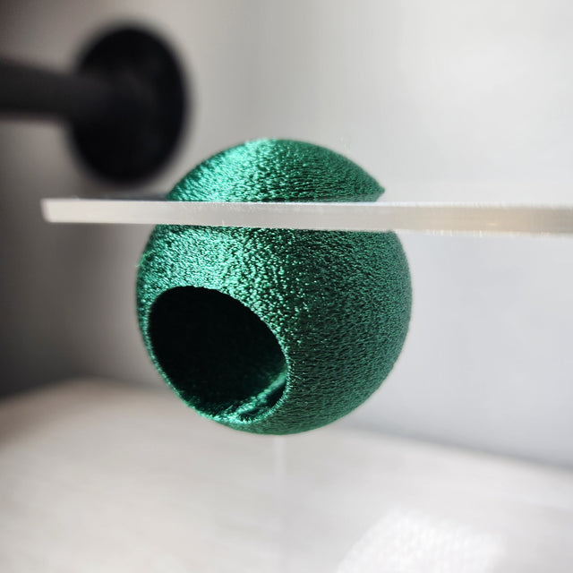 Textured Disco Ball Hide - Magnetic Spider Hide for Jumping Spiders