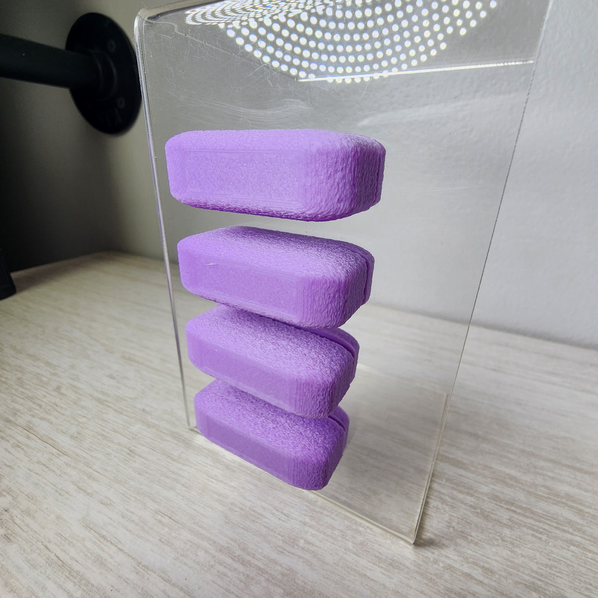 Fuzzy Brick Decor for Jumping Spiders 1 and 4 CT