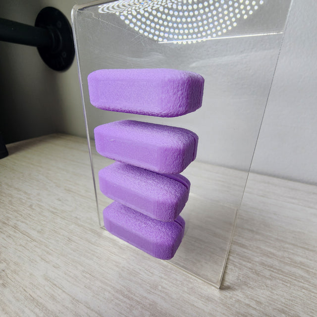 Fuzzy Brick Decor for Jumping Spiders 1 and 4 CT