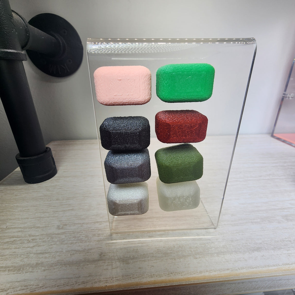 Fuzzy Block Decor for Jumping Spiders 1 and 4 CT