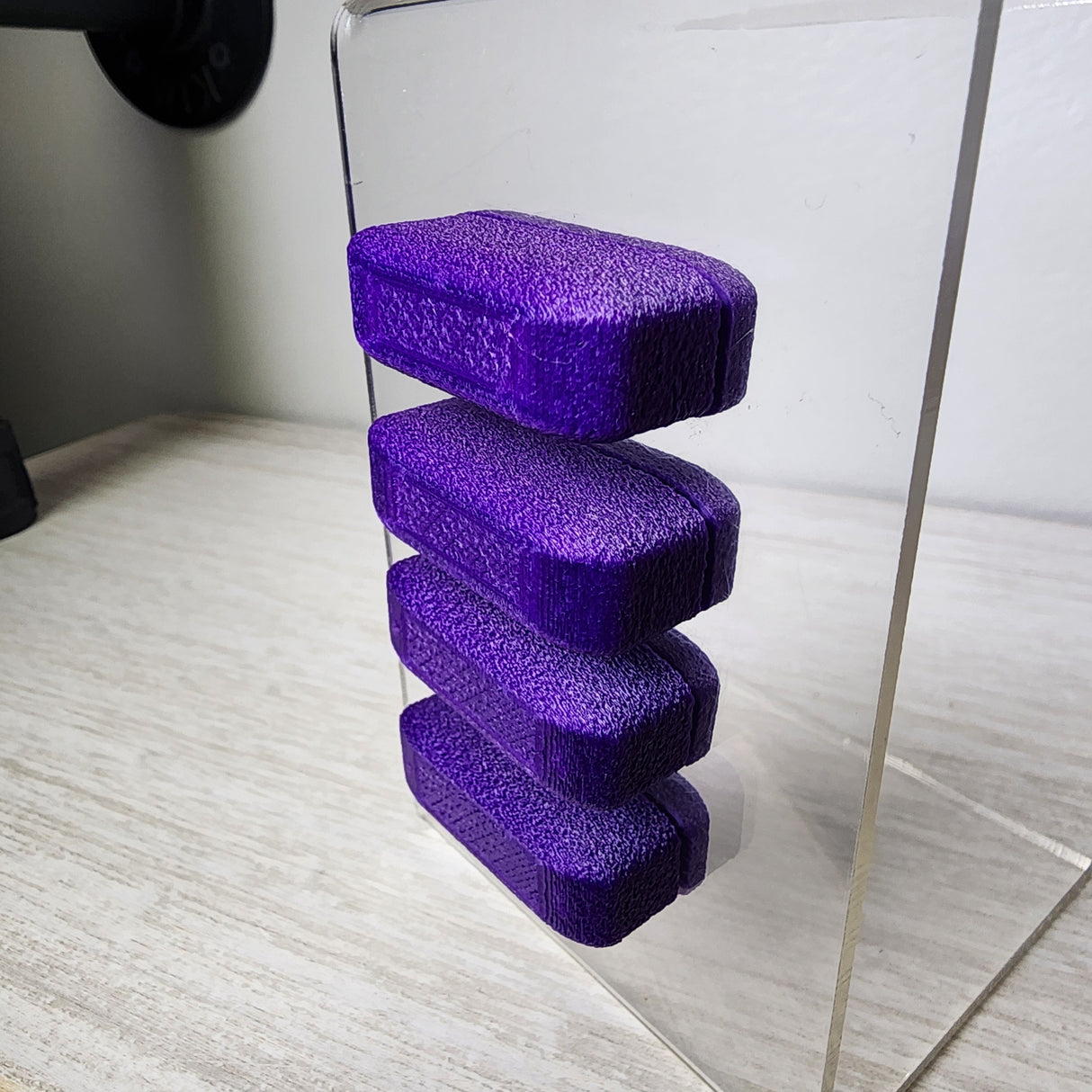 Fuzzy Brick Decor for Jumping Spiders 1 and 4 CT