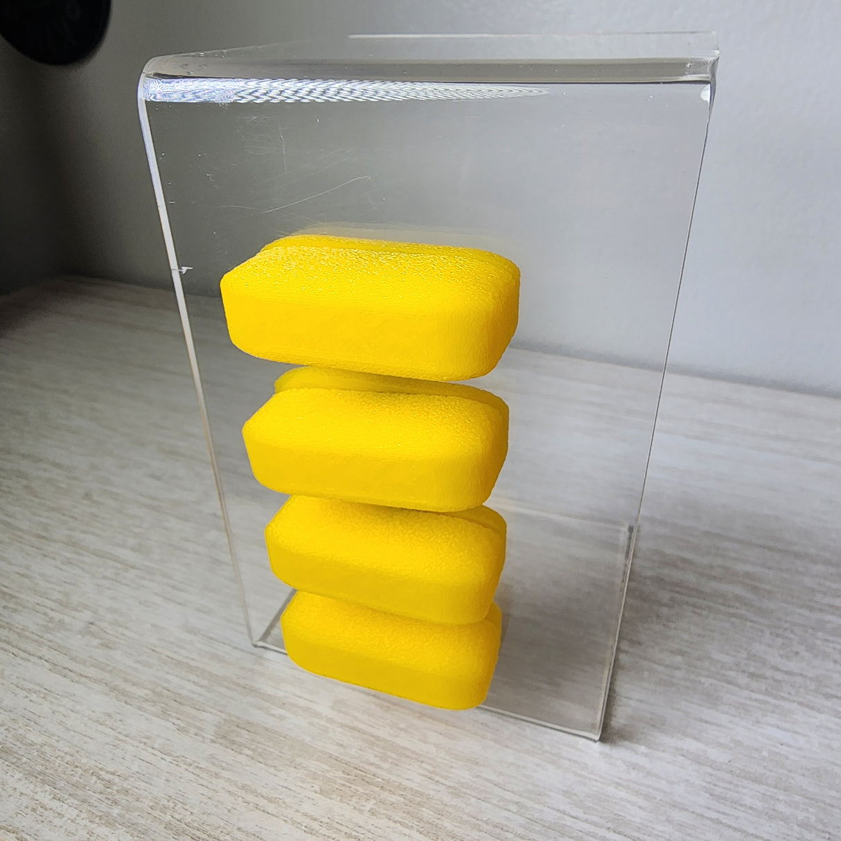 Fuzzy Brick Decor for Jumping Spiders 1 and 4 CT