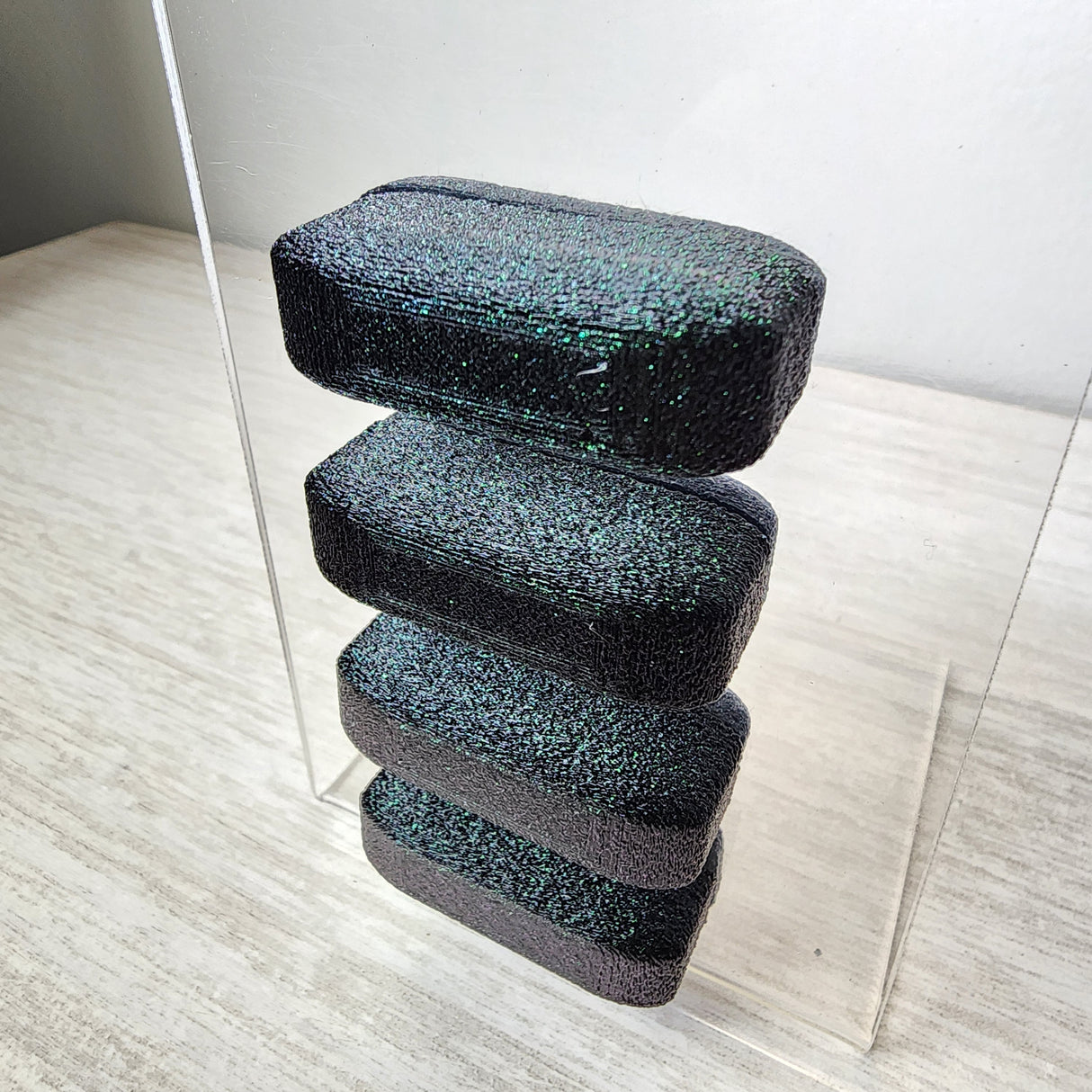 Fuzzy Brick Decor for Jumping Spiders 1 and 4 CT