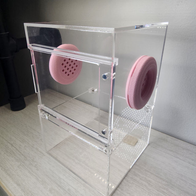5×5×8 Dual Vent Front Opening Tarantula Enclosure NEW ADDITION