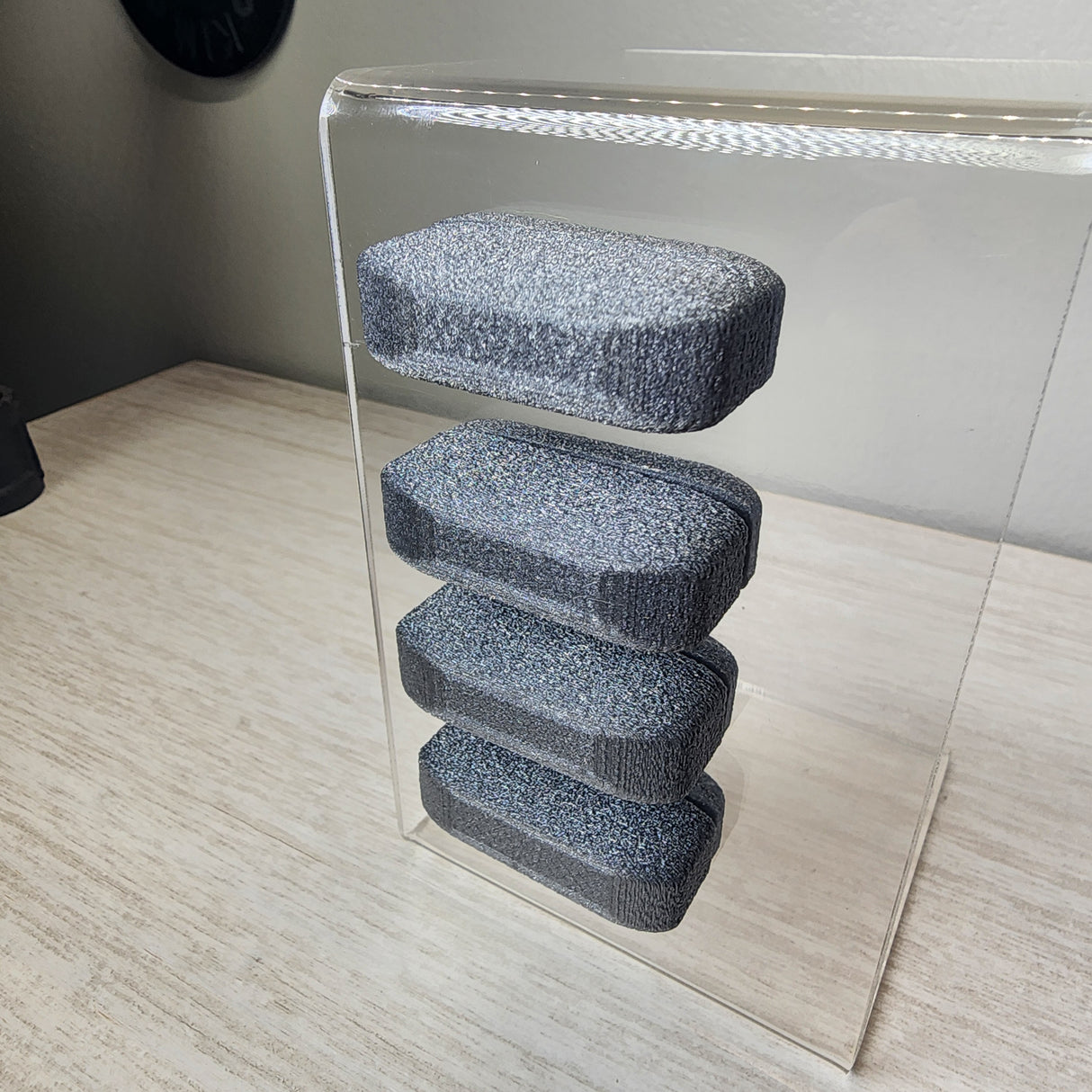 Fuzzy Brick Decor for Jumping Spiders 1 and 4 CT