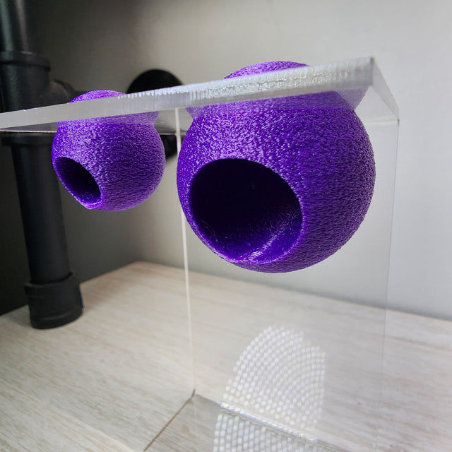 Textured Disco Ball Hide - Magnetic Spider Hide for Jumping Spiders