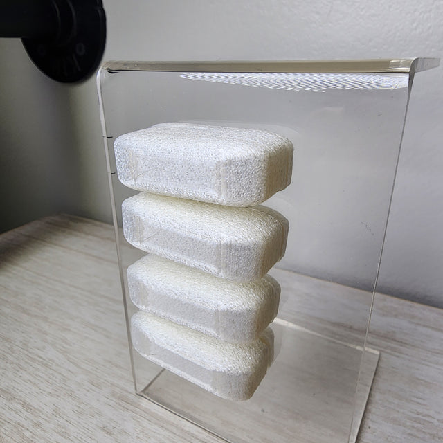 Fuzzy Brick Decor for Jumping Spiders 1 and 4 CT