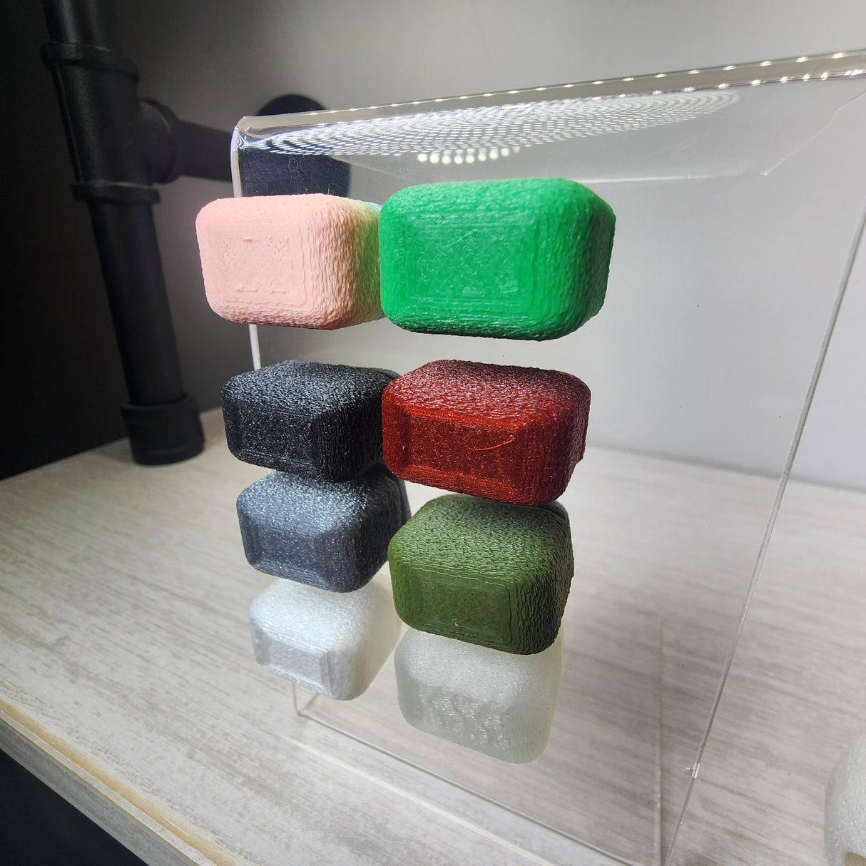 Fuzzy Block Decor for Jumping Spiders 1 and 4 CT