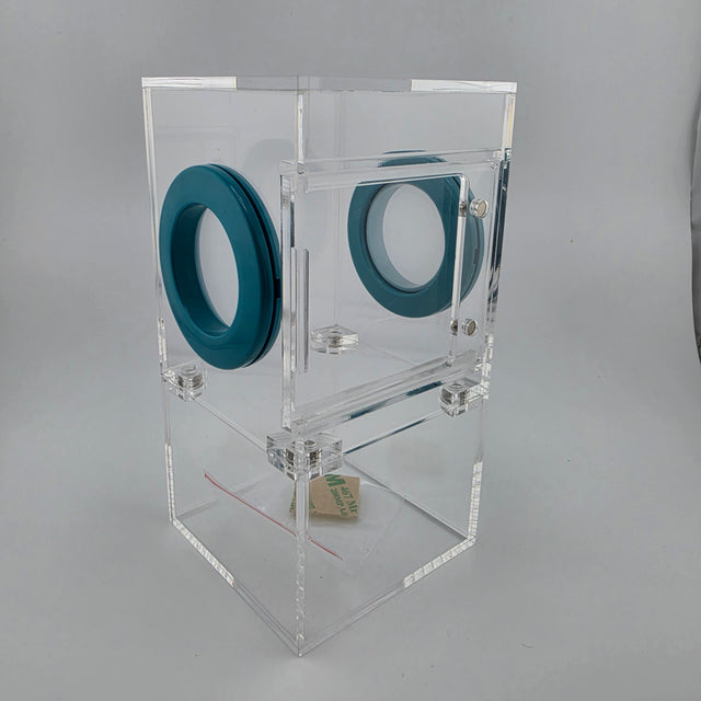 Mini Flat Top 3x3x6 Magnetic Front Opening Jumping Spider Enclosure