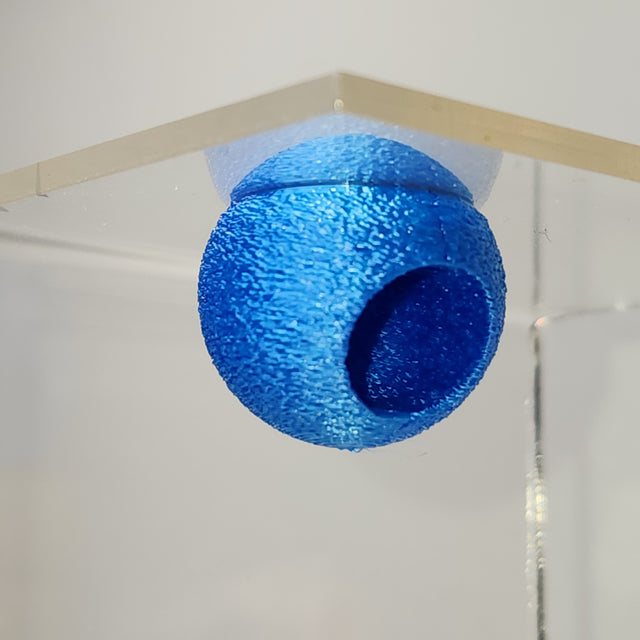 Textured Disco Ball Hide - Magnetic Spider Hide for Jumping Spiders