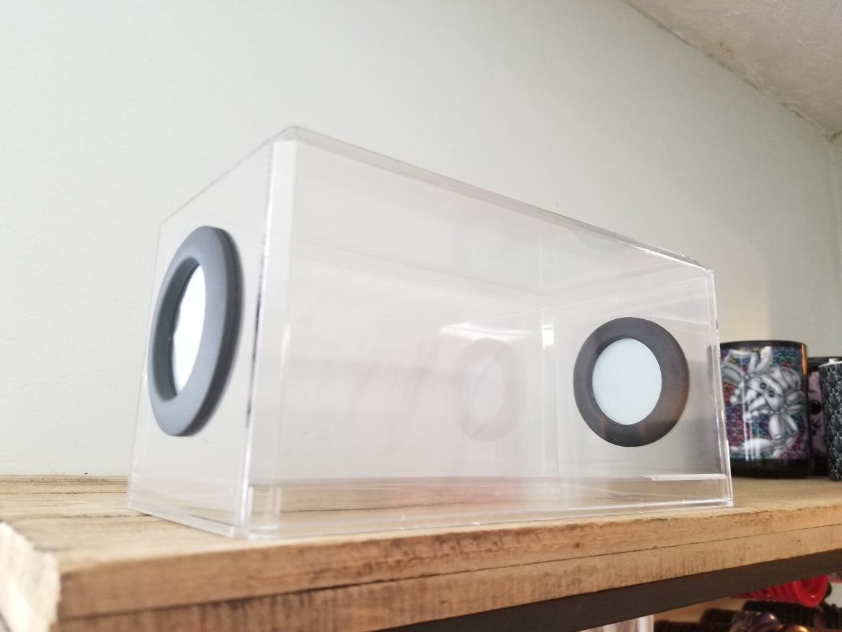 Phid Flat Sling Nursery Jumping Spider Enclosure 8.5x4x4(holds fruit flies)