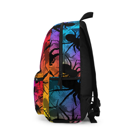 Jumping Spider Print Backpack Made in USA