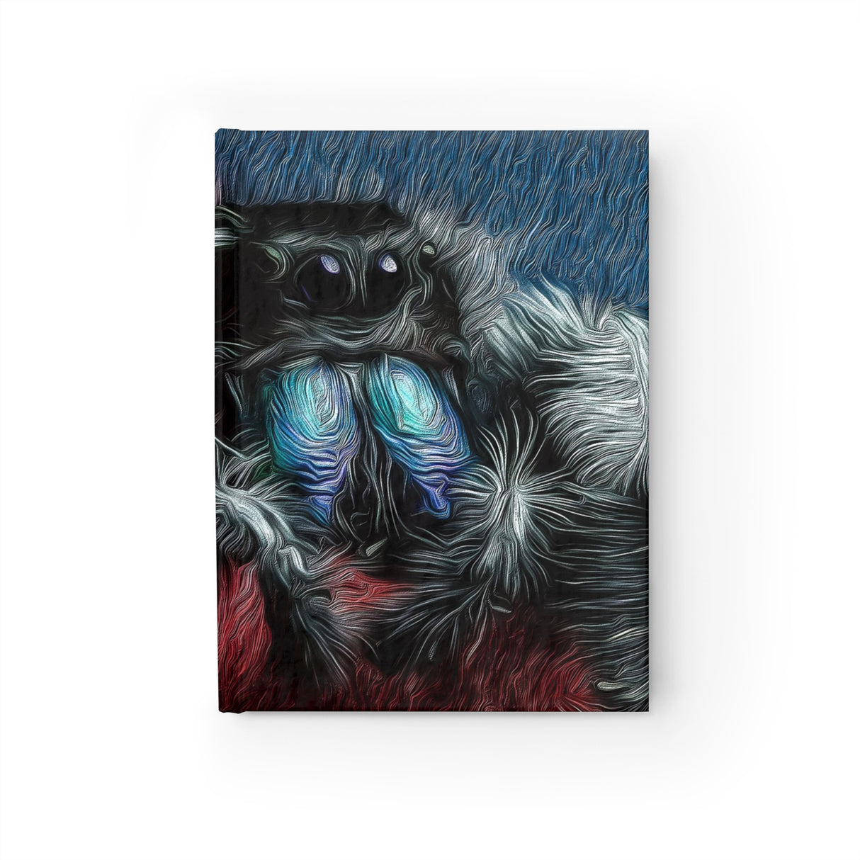 Jumping Spider Journal — Blank Lined Notebook for Spider Lovers