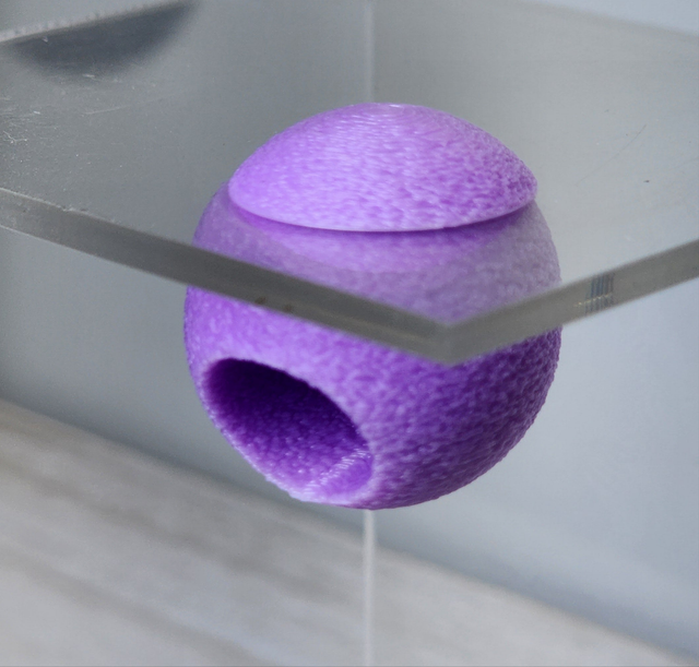 Textured Disco Ball Hide - Magnetic Spider Hide for Jumping Spiders