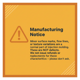Manufacturing Notice Banner - Firm