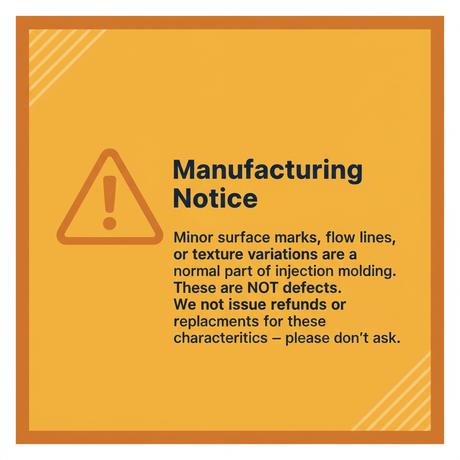 Manufacturing Notice Banner - Firm