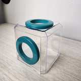 Mini Den Dual Vent 3x3x3 Jumping Spider Enclosure (holds fruit flies)