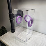 B-STOCK Flat Top Tri Vent Spider Condo Jumping Spider Enclosure (holds fruit flies)