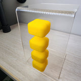 Fuzzy Block Decor for Jumping Spiders 1 and 4 CT