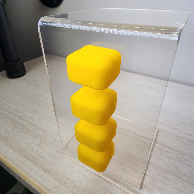 Fuzzy Block Decor for Jumping Spiders 1 and 4 CT