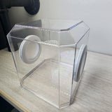 Den Flat Top 4x4x4 Jumping Spider Enclosure (holds fruit flies)