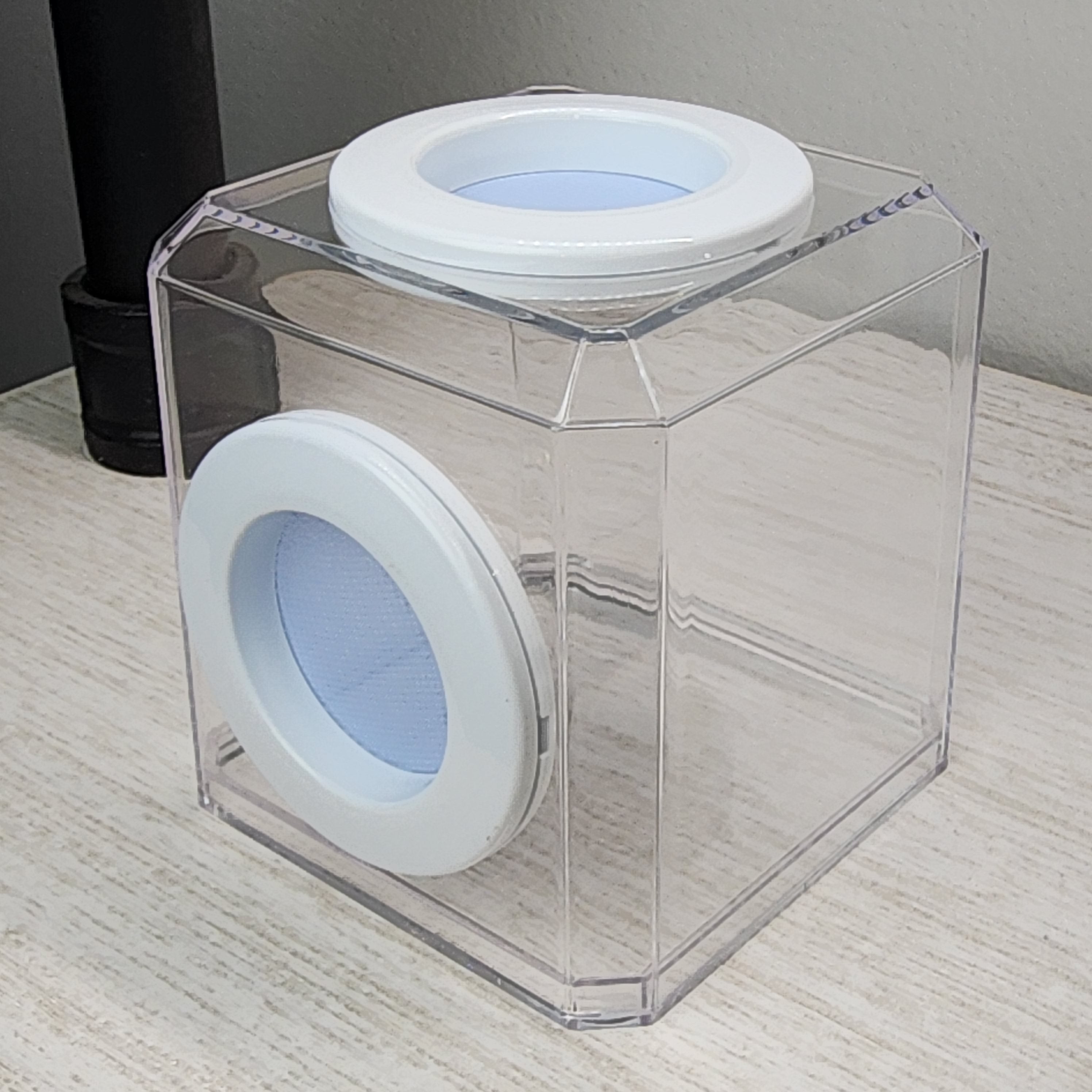 Mini Den Dual Vent 3x3x3 Jumping Spider Enclosure | BigFATPhids