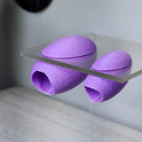 Fuzzy Cacoon Jumping Spider HIdes in 2 sizes and several colors.