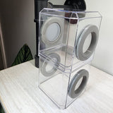 Mini Den Flat Top 3x3x3 Jumping Spider Enclosure (holds fruit flies)