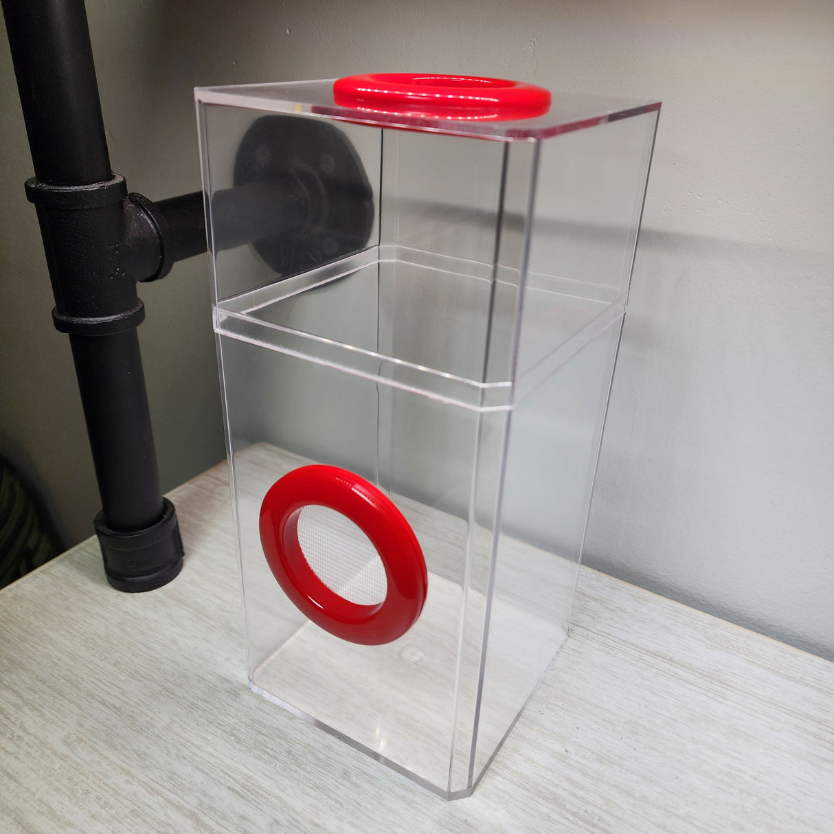 B-STOCK Classic Dual Vent Spider Condo Jumping Spider Enclosure (holds Fruitflies)