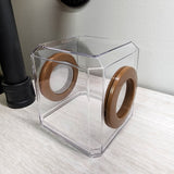 Mini Den Flat Top 3x3x3 Jumping Spider Enclosure (holds fruit flies)