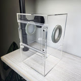 Large Flat Top Magnetic 5x5x8 Front Opening Jumping Spider Enclosure